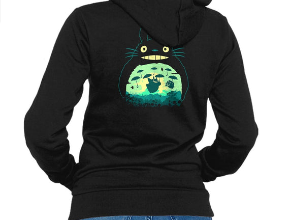 Totoro and His Umbrella