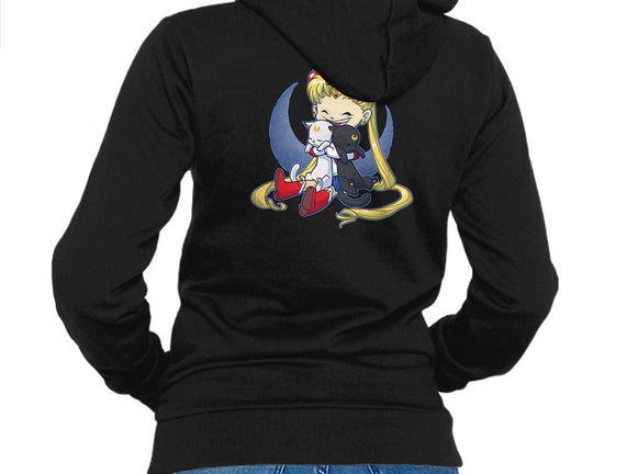 Crazy Moon Cat Lady