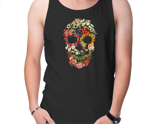 Floral Skull Vintage