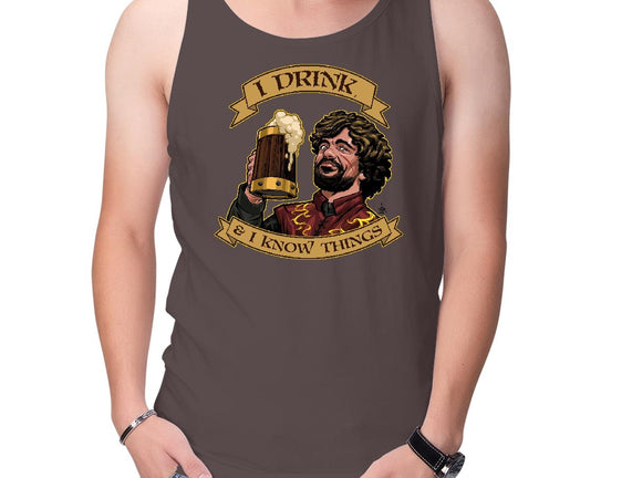 He Drinks