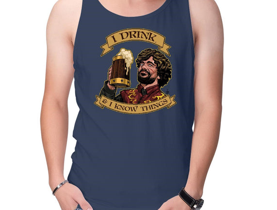 He Drinks