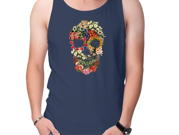 Floral Skull Vintage