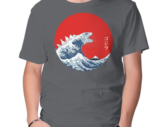 Hokusai Gojira-Variant