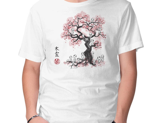 Forest Spirits Sumi-e