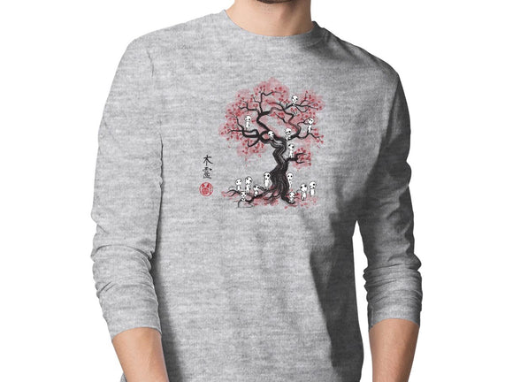 Forest Spirits Sumi-e