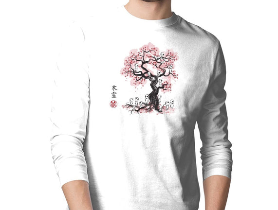 Forest Spirits Sumi-e