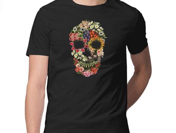 Floral Skull Vintage