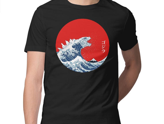 Hokusai Gojira-Variant