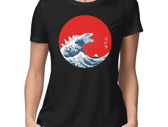 Hokusai Gojira-Variant