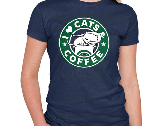 I Love Cats and Coffee