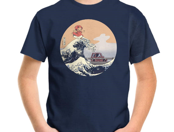 On the Cliff by the Sea