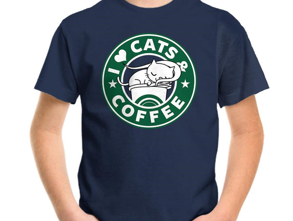 I Love Cats and Coffee