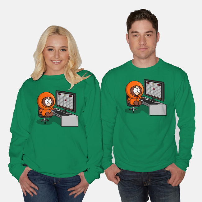 Always Dead-Unisex-Crew Neck-Sweatshirt-Raffiti