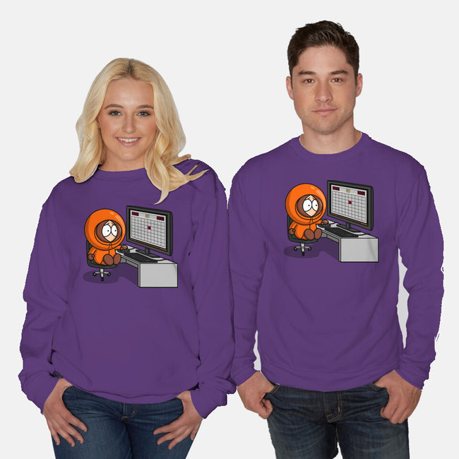 Always Dead-Unisex-Crew Neck-Sweatshirt-Raffiti