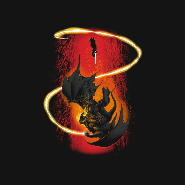 Wizard Vs Demon-Mens-Heavyweight-Tee-Art_Of_One