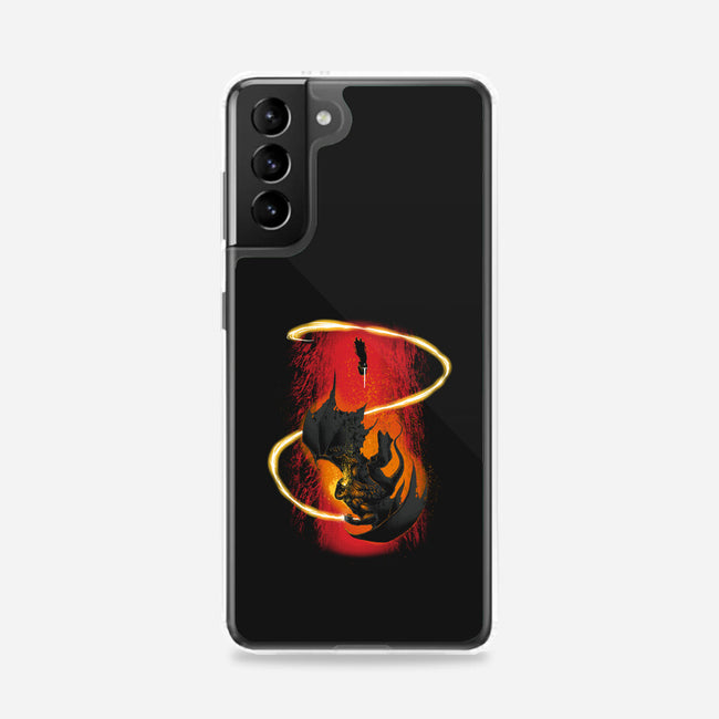 Wizard Vs Demon-Samsung-Snap-Phone Case-Art_Of_One