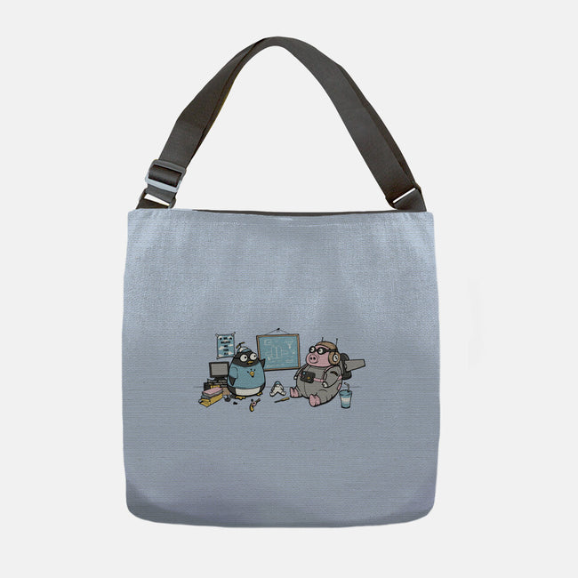 Flight Experiment-None-Adjustable Tote-Bag-pigboom