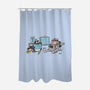Flight Experiment-None-Polyester-Shower Curtain-pigboom