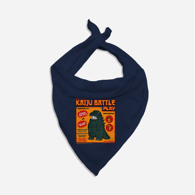 Kaiju Battle Player-Cat-Bandana-Pet Collar-pigboom