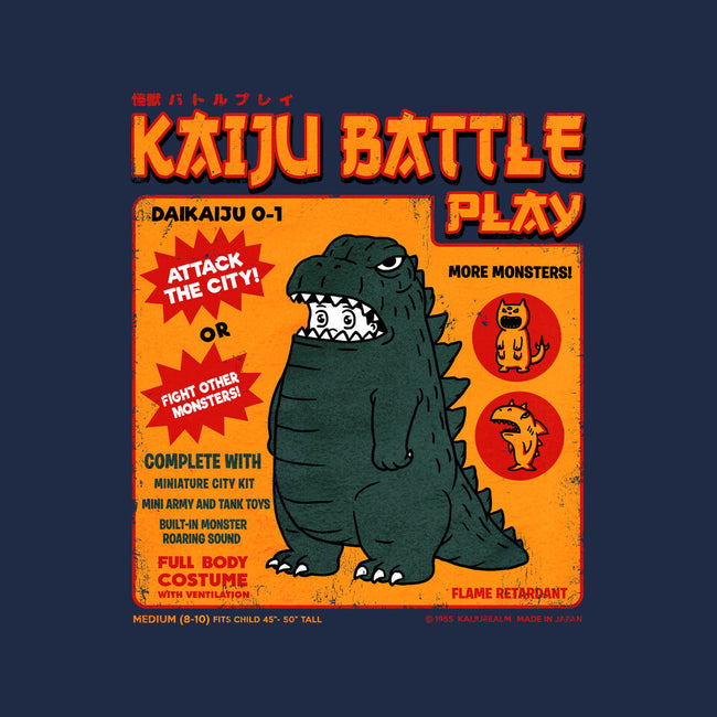 Kaiju Battle Player-Womens-V-Neck-Tee-pigboom