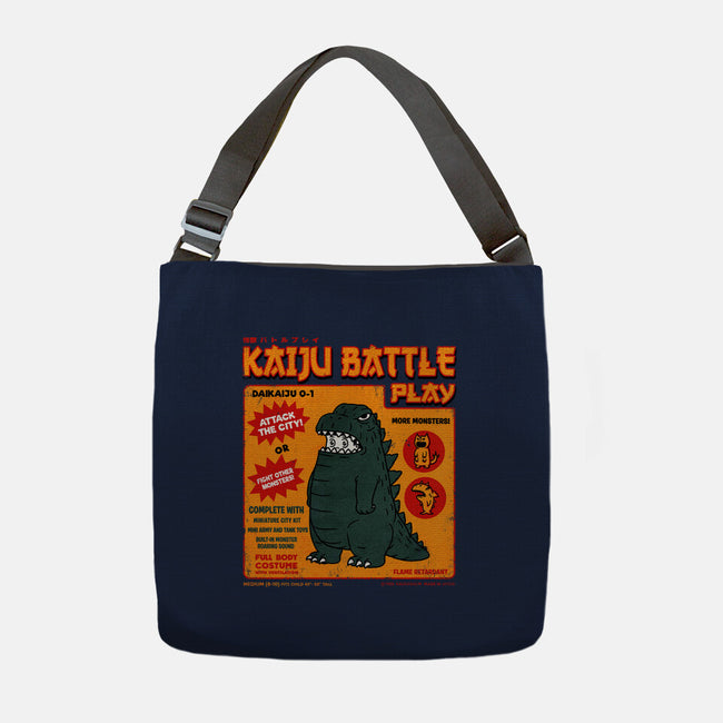 Kaiju Battle Player-None-Adjustable Tote-Bag-pigboom