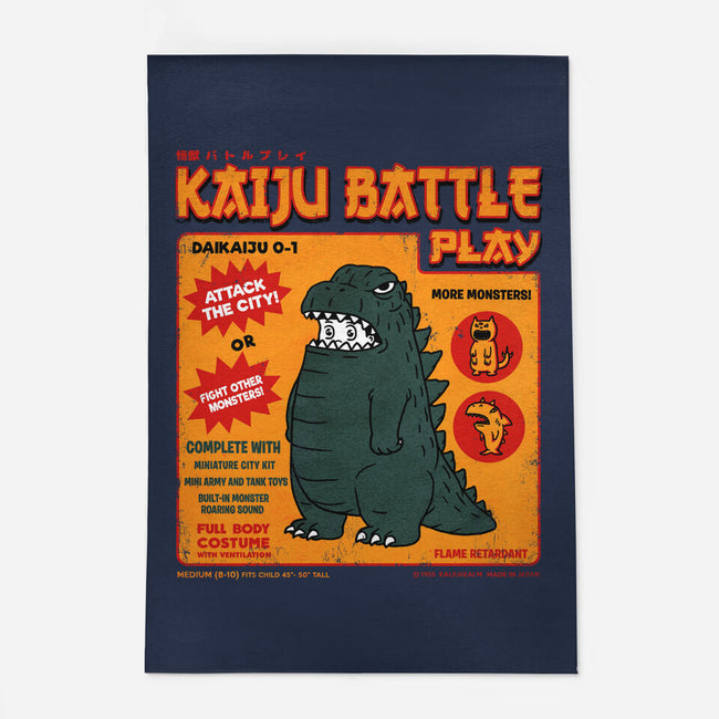 Kaiju Battle Player-None-Outdoor-Rug-pigboom