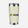 Poe In A Row-None-Stainless Steel Tumbler-Drinkware-Nerding Out Studio