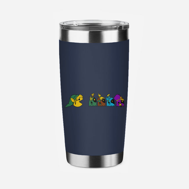 Poe In A Row-None-Stainless Steel Tumbler-Drinkware-Nerding Out Studio