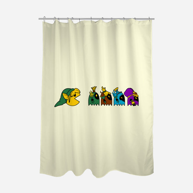 Poe In A Row-None-Polyester-Shower Curtain-Nerding Out Studio