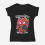 Spiderr-Punk-Womens-V-Neck-Tee-krisren28