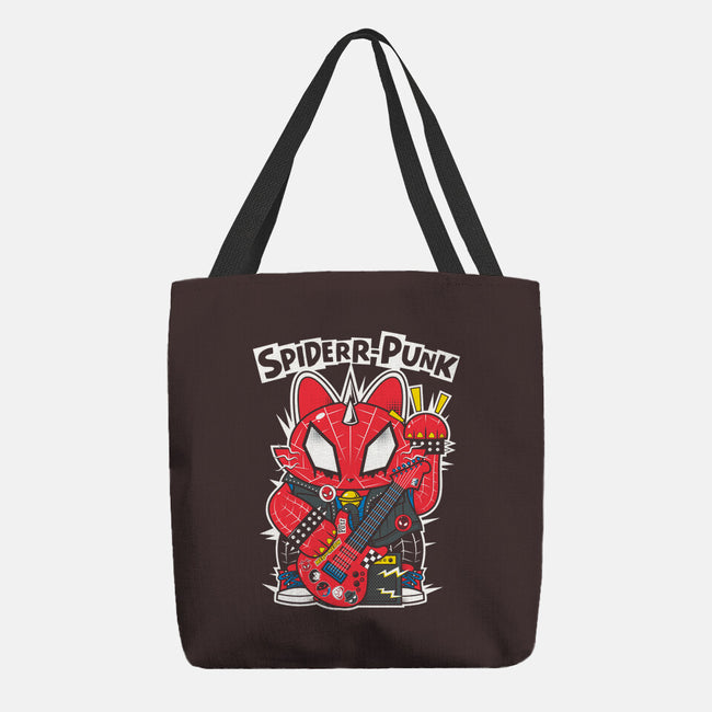 Spiderr-Punk-None-Basic Tote-Bag-krisren28
