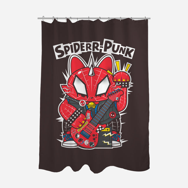 Spiderr-Punk-None-Polyester-Shower Curtain-krisren28