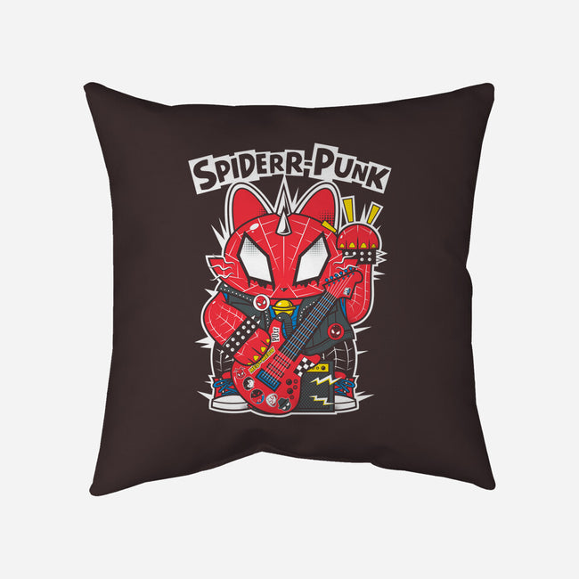Spiderr-Punk-None-Removable Cover-Throw Pillow-krisren28