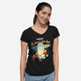 Fly Me To The Moon-Womens-V-Neck-Tee-Seeworm_21