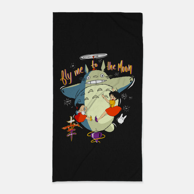 Fly Me To The Moon-None-Beach-Towel-Seeworm_21