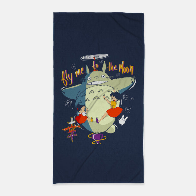 Fly Me To The Moon-None-Beach-Towel-Seeworm_21