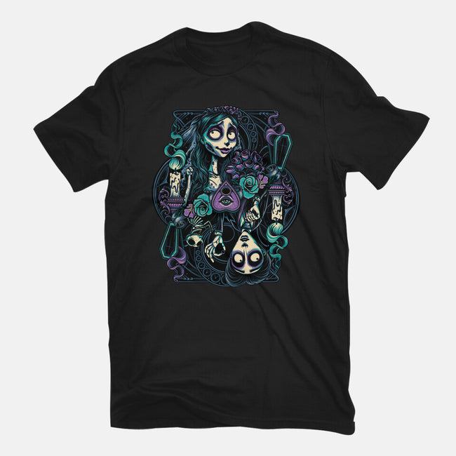 Corpse Duo-Womens-Basic-Tee-momma_gorilla