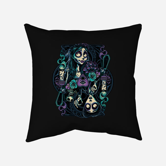 Corpse Duo-None-Non-Removable Cover w Insert-Throw Pillow-momma_gorilla