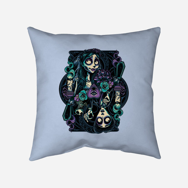 Corpse Duo-None-Removable Cover w Insert-Throw Pillow-momma_gorilla