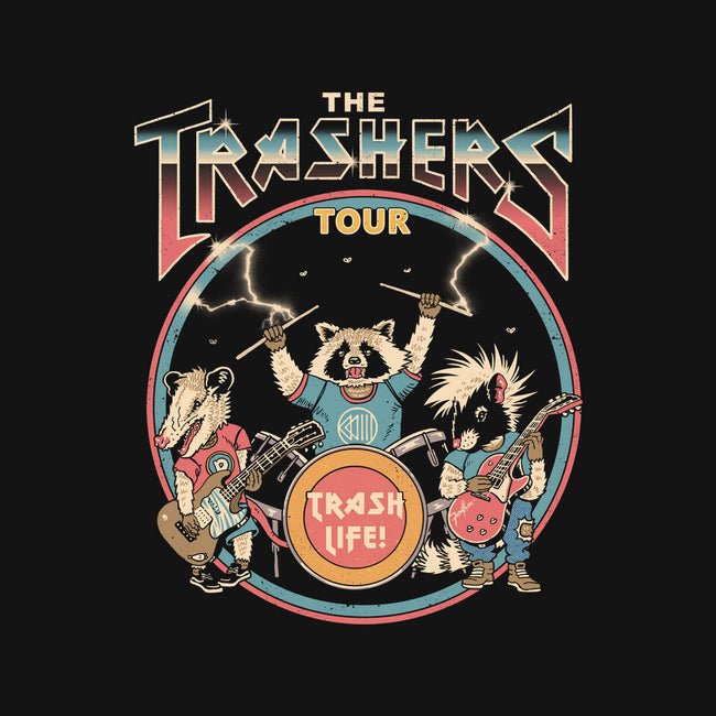The Trashers Tour-Cat-Basic-Pet Tank-vp021