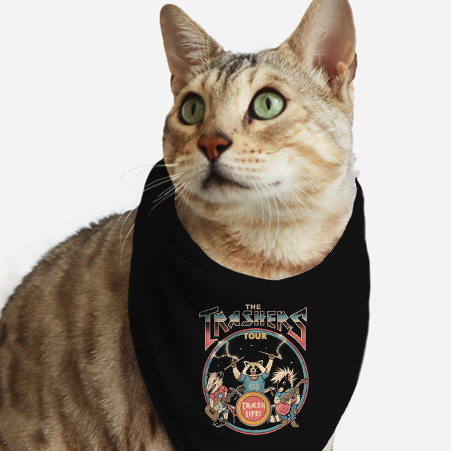 The Trashers Tour-Cat-Bandana-Pet Collar-vp021