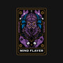 Mind Flayer Tarot Card-None-Removable Cover-Throw Pillow-Logozaste
