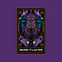 Mind Flayer Tarot Card-Womens-Basic-Tee-Logozaste