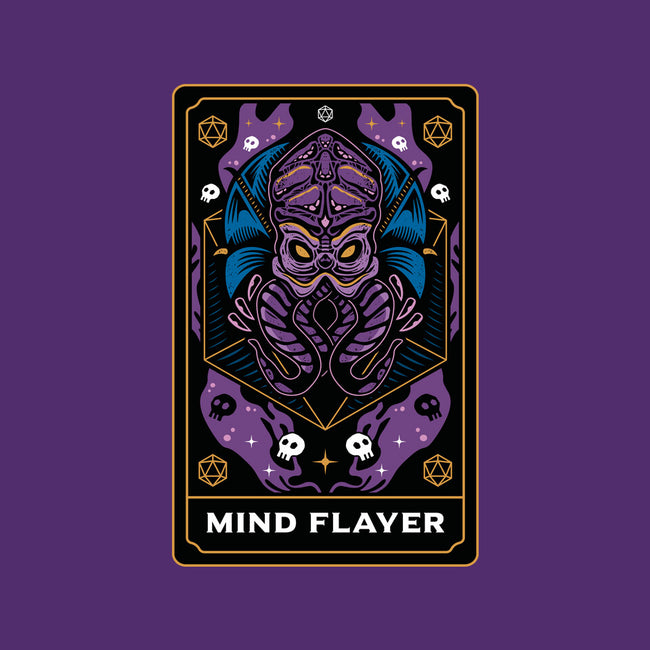 Mind Flayer Tarot Card-None-Zippered-Laptop Sleeve-Logozaste