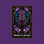 Mind Flayer Tarot Card-None-Removable Cover-Throw Pillow-Logozaste
