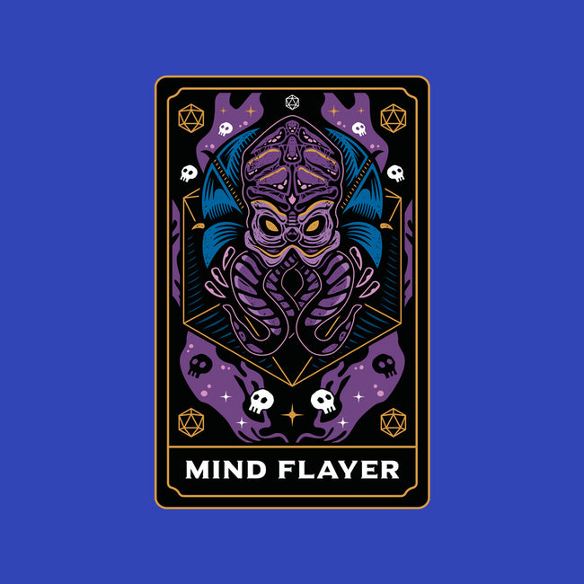 Mind Flayer Tarot Card-None-Basic Tote-Bag-Logozaste