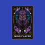 Mind Flayer Tarot Card-None-Non-Removable Cover w Insert-Throw Pillow-Logozaste