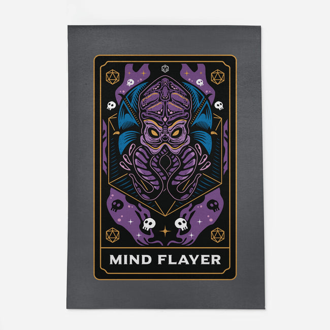 Mind Flayer Tarot Card-None-Indoor-Rug-Logozaste