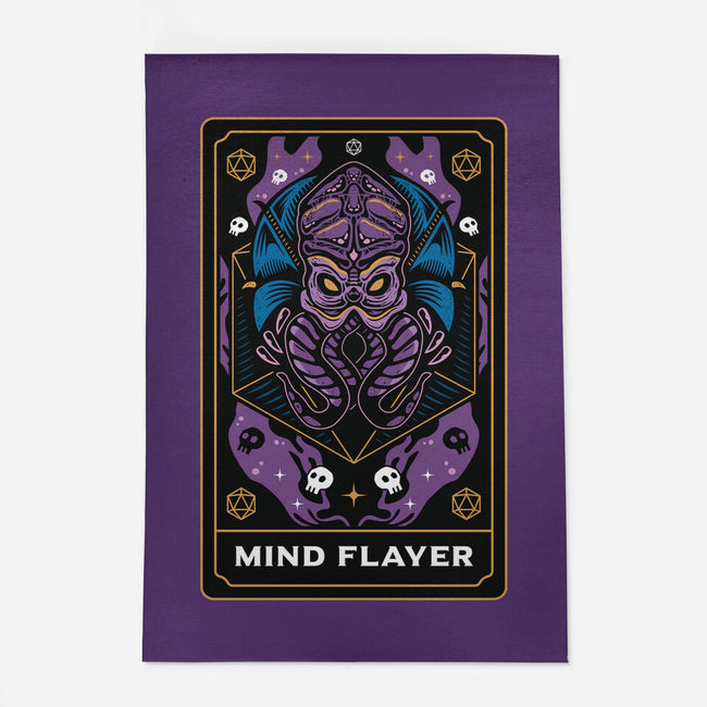 Mind Flayer Tarot Card-None-Outdoor-Rug-Logozaste