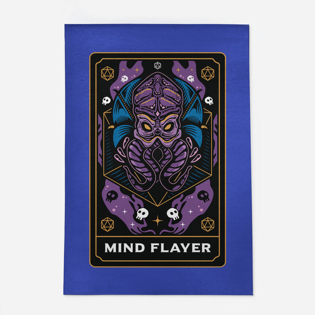 Mind Flayer Tarot Card-None-Outdoor-Rug-Logozaste